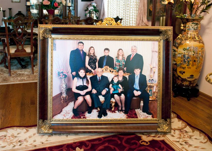 30x40 Framed Family Portrait 30x40 Framed Family Portrait