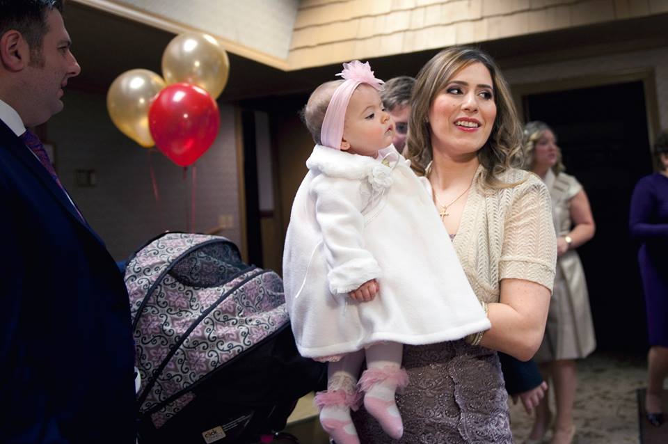 Natalia's Baptism at St. Nicholas Albanian Orthodox Church, Chicago, IL