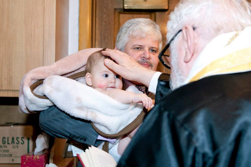 Natalia's Baptism at St. Nicholas Albanian Orthodox Church, Chicago, IL