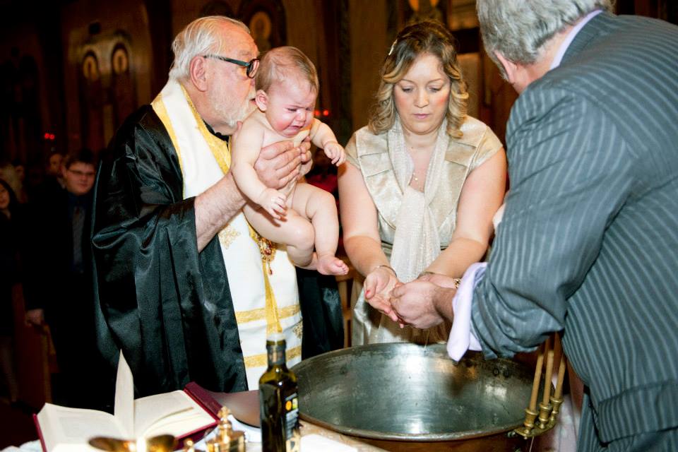 Natalia's Baptism at St. Nicholas Albanian Orthodox Church, Chicago, IL