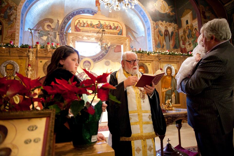 Natalia's Baptism at St. Nicholas Albanian Orthodox Church, Chicago, IL