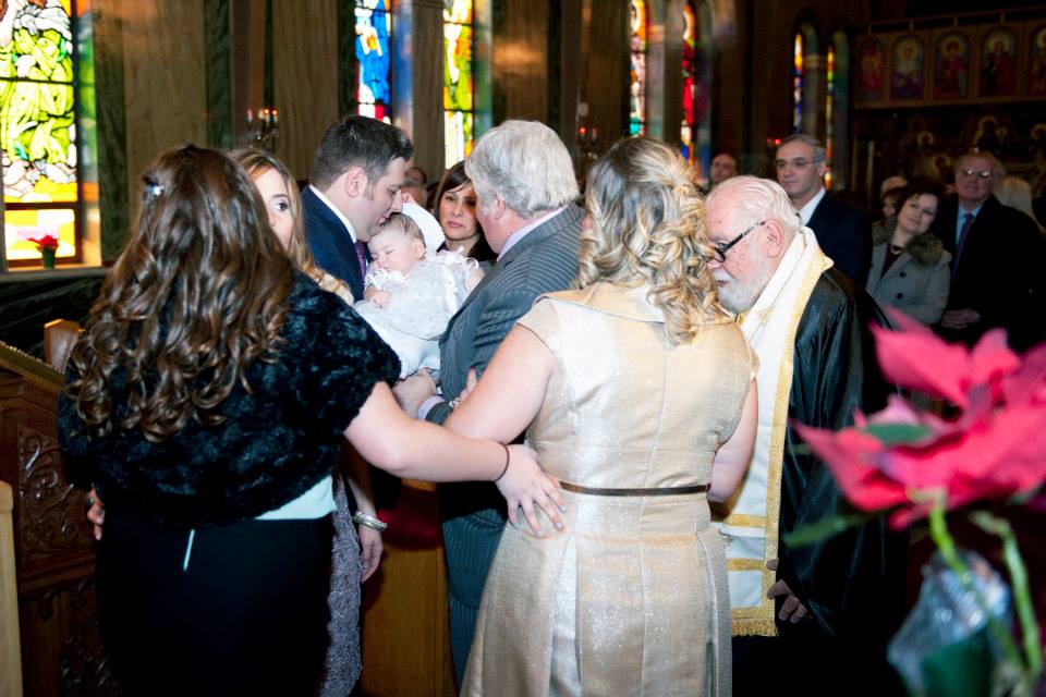 Natalia's Baptism at St. Nicholas Albanian Orthodox Church, Chicago, IL