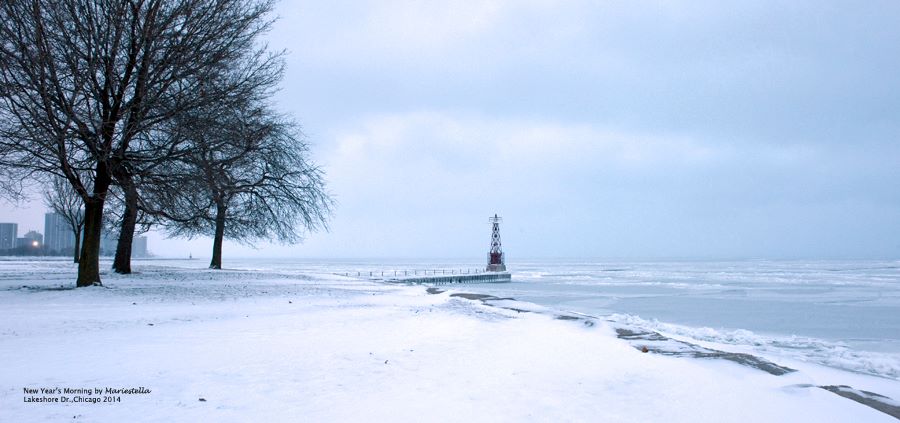 NewYearsMorningLakeshoreDriveChicago